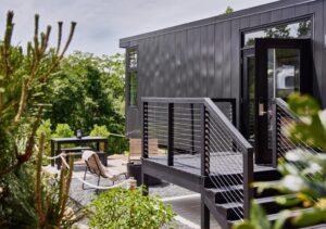 bungalow dans un camping à Cape Cod aux USA