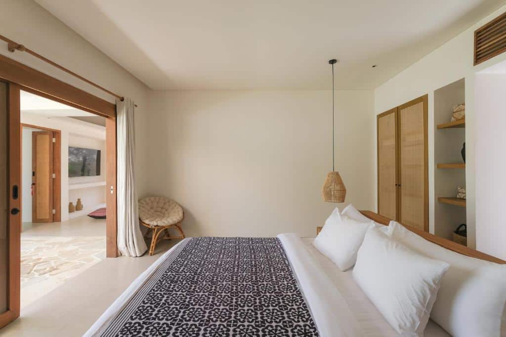 2ème chambre sur les 3 de la villa