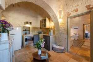kitchenette dans un trulli