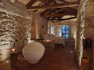 magnifique suite alliant confort moderne et charme de l'ancien