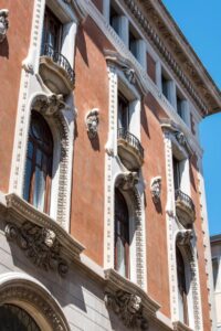 façade de l'hôtel à Venise à proximité de la place Saint Marc