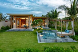 villa avec piscine privée à l'hôtel Maia Resort Quy Nhon au Vietnam