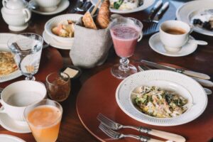 petit déjeuner à la carte