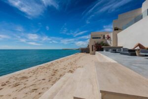 plage privée de l'hôtel