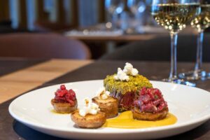 plat du restaurant de l'hôtel