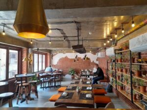 restaurant pour le petit-déjeuner