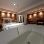 suite cosy à l'hôtel the Nanee au cœur de l'ancienne cité impériale de Bhaktapur