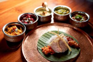 exemple de plat servi au restaurant de l'hôtel dans la formule tout compris (all inclusive)