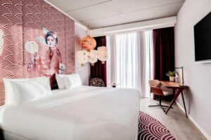 chambre double de l'hôtel nhow Amsterdam Rai
