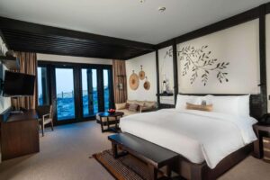 chambre double à l'hôtel Alila Jabal Akhdar à Oman