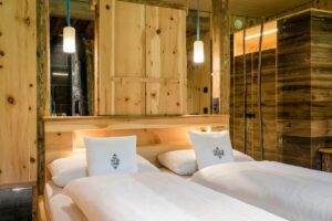chambre tout en bois