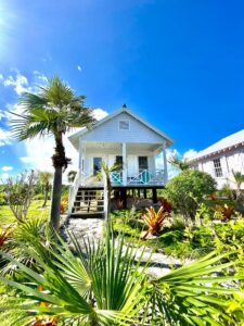 cottage sur pillotis pour 2 personnes et à réserver pour les vacances au Bahamas