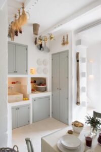 cuisine d'un petit appartement dans l'l'hôtel Borgo Egnazia
