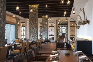 restaurant de l'hôtel Alila Jabal Akhdar à Oman
