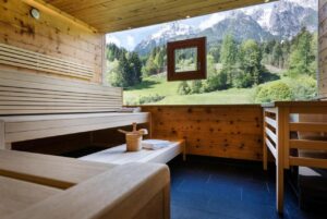 sauna panoramique