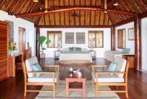 intérieur d'un bungalow