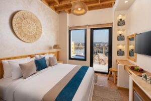 chambre premium avec terrasse et jacuzzi privé
