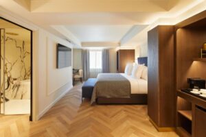 chambre spacieuse et élégante
