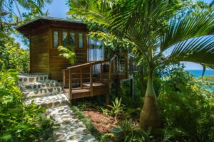cottage pour 2 personnes avec sa terrasse