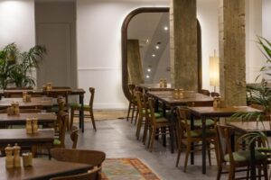 salle de restaurant de l'hôtel 7 Islas Hotel Madrid