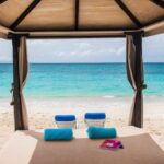 transat sur la palge paradisiaque des CaraÏbes