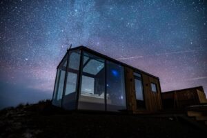 panorama glass cabine vue de l'extérieure