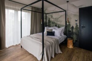 lit de la chambre double supérieure