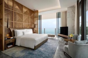 chambre d'un penthouse