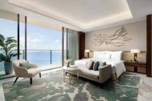 chambre d'un penthouse