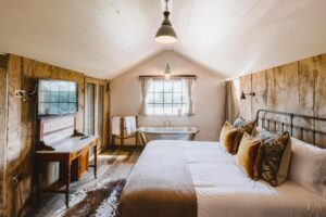 une des 2 chambres de la suite pour 4 personnes