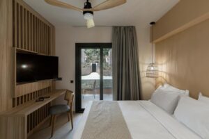 chambre avec balcon