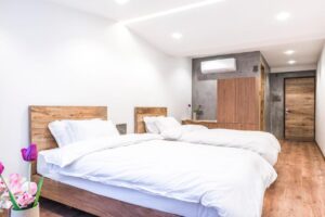 vue d'une chambre double à l'hôtel 4* 9ine Thamel Hotel de Katmandou