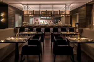 restaurant asiatique de l'hôtel spécialisé dans les sushis