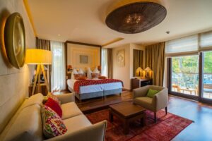 suite agréable et confortable de l'hôtel Mala Garden Design Hotel à Siofok en Hongrie