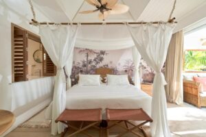 chambre premium lumineuse et cosy à l'hôtel Paradise Cove Boutique Hotel sur l'ïle Maurice