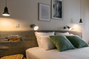 lit dans un des appartements