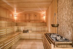 un des saunas
