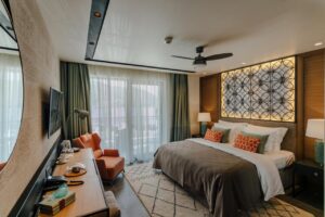 chambre deluxe, spacieuse et confortable, de l'hôtel Casa Del Mare Mediterraneo dans la baie de Kotor