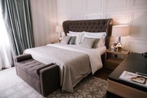chambre dans une des suites de l'hôtel