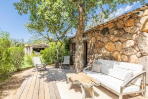 terrasse de la suite bergerie
