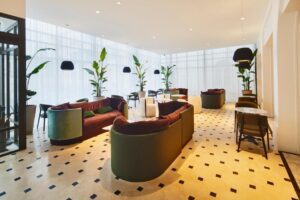 lobby de l'hôtel