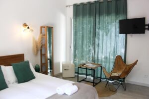 chambre d'hôtes double deluxe à la maison Les Suites d'Agosta dans le golfe d'Ajaccio en Corse