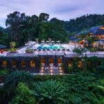 vue de l'hôtel The Datai Langkawi, un hôtel resort 5* luxueux et mondialement primés pour sa qualité et sa responsabilité environnementale