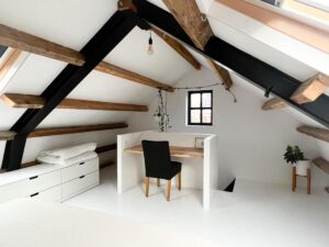 coin bureau à l'étage, dans la chambre