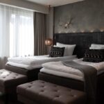chambre intimiste et chaleureuse de l'hôtel Lapland Hotels Bulevardi