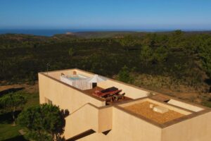 toit terrasse d'une suite avec piscine privée