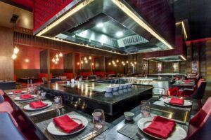 restaurant japonais au sein de l'hôtel