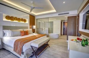 suite spacieuse et confortable de l'hôtel Royalton Bavaro Punta Cana en formule tout compris - all-inclusive