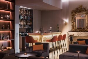 bar intimiste et feutré au sein de l'hôtel Villas Foch den plein centre-ville de Bordeaux