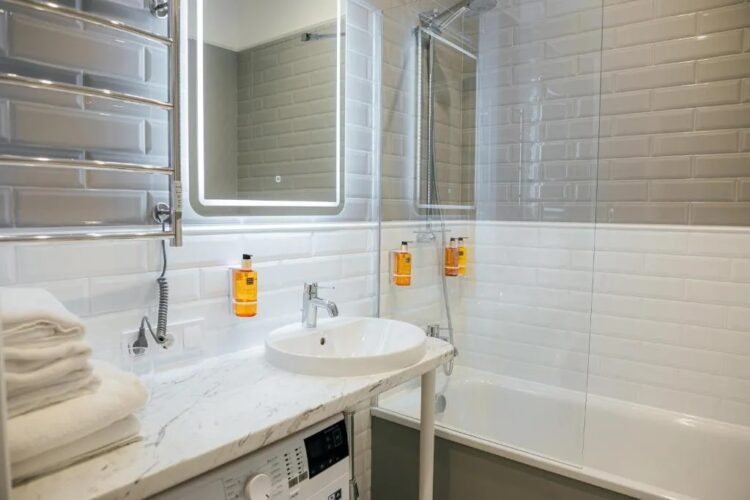 salle de bain d'un appartement
